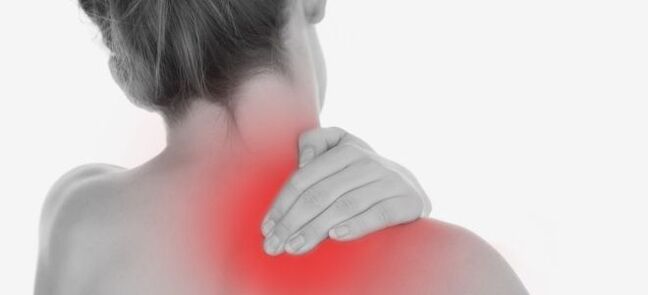 Dolore con osteocondosi cervicale